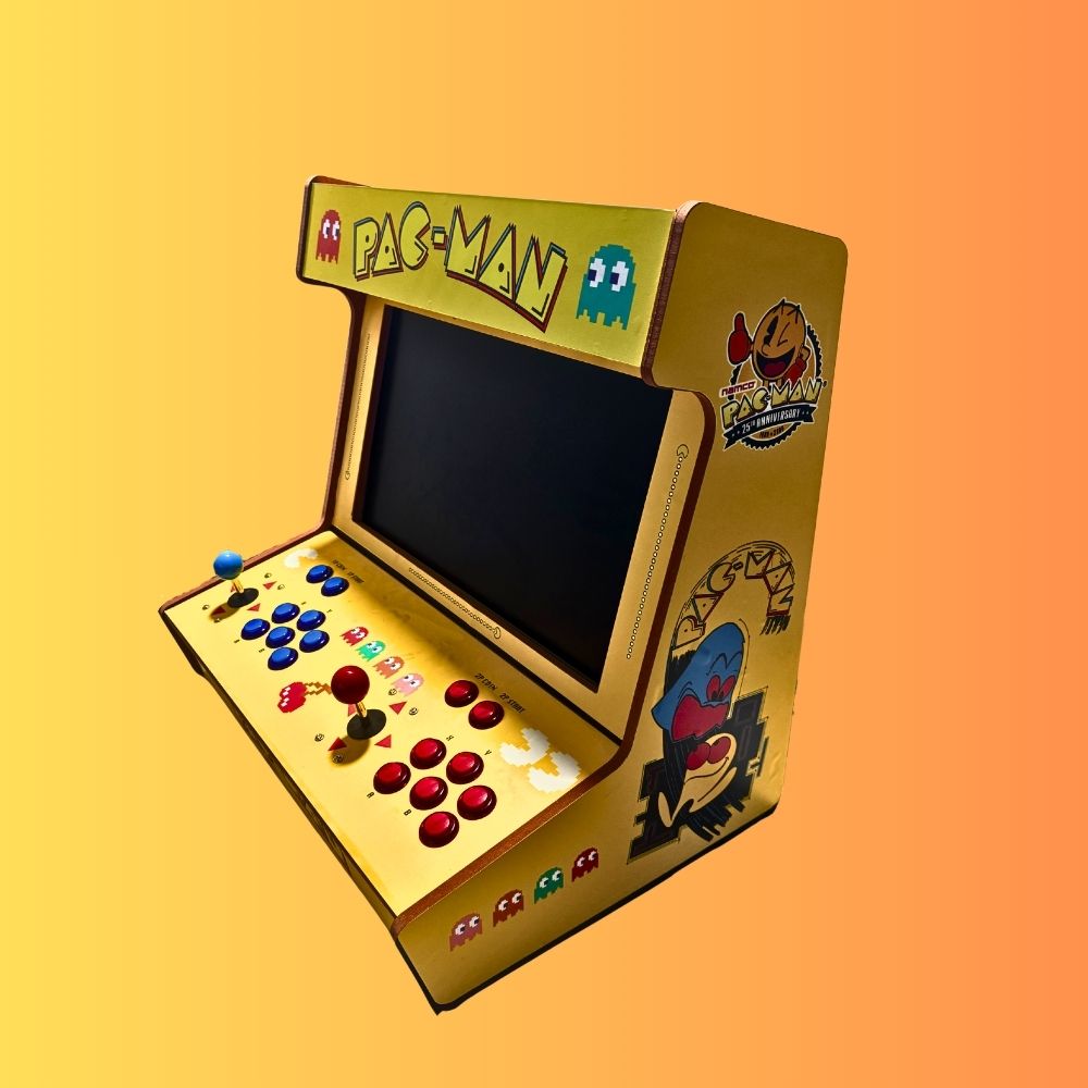 Bartop Pac-Man arcade cabinet